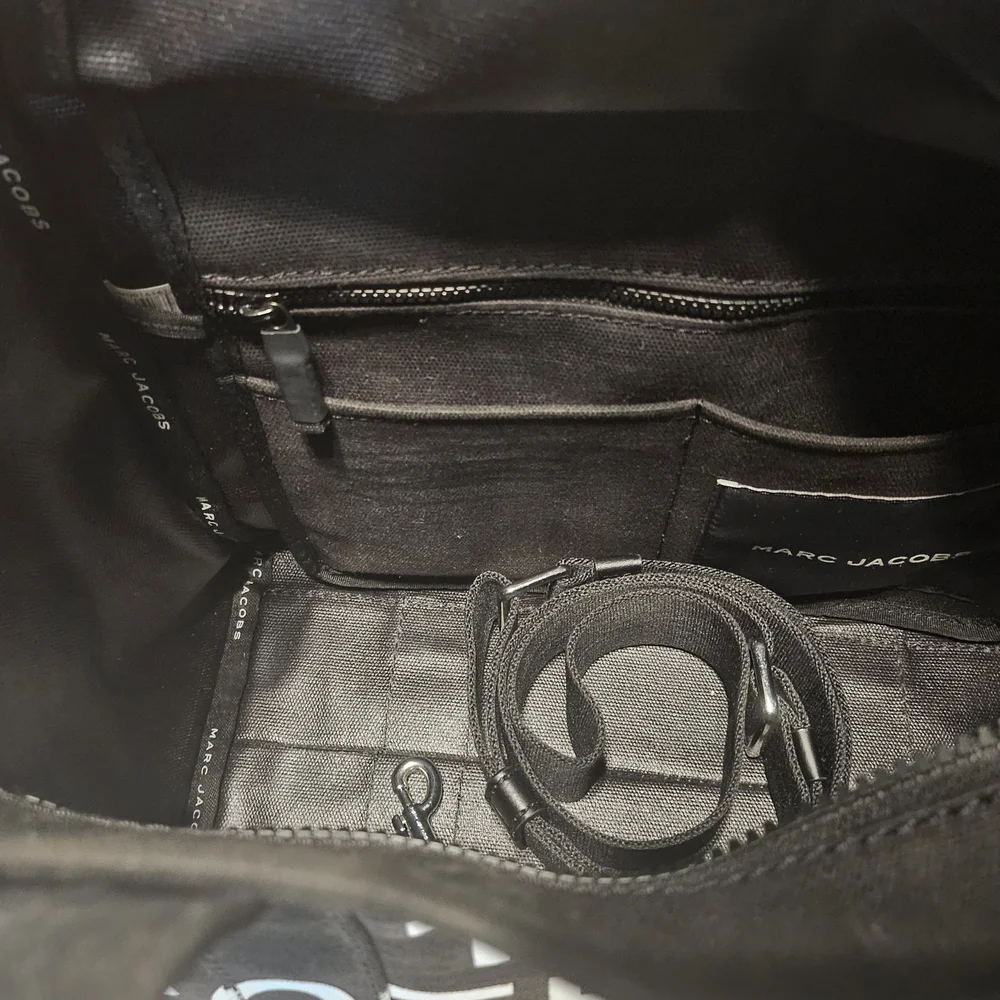 Marc Jacobs Customized Betty Boop Tote Bag -Medium Black - Picture 5 of 7